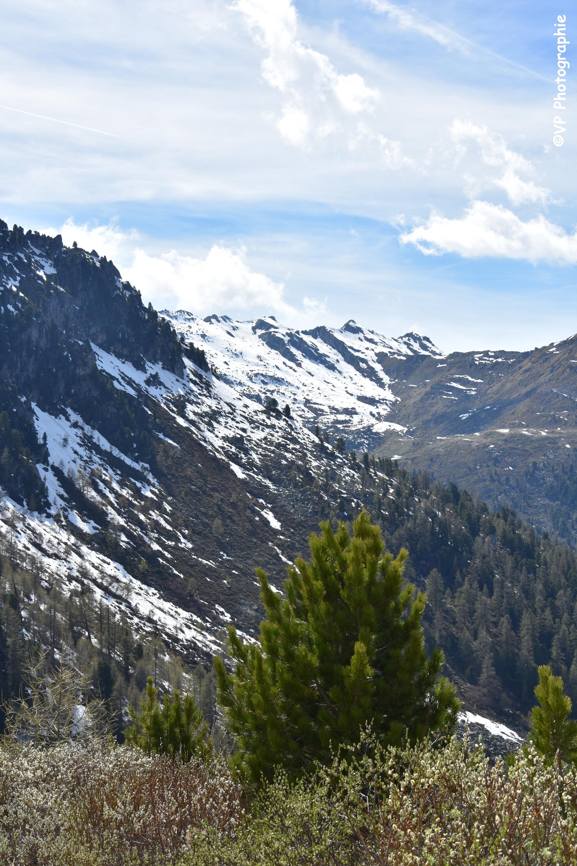 Photo prise au barrage de Cleuson