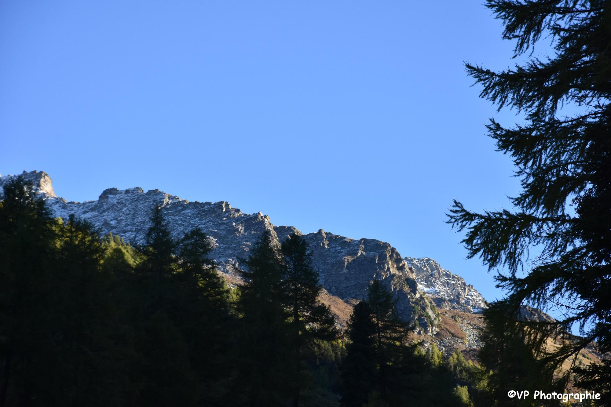 Photo prise depuis la Dent de Nendaz