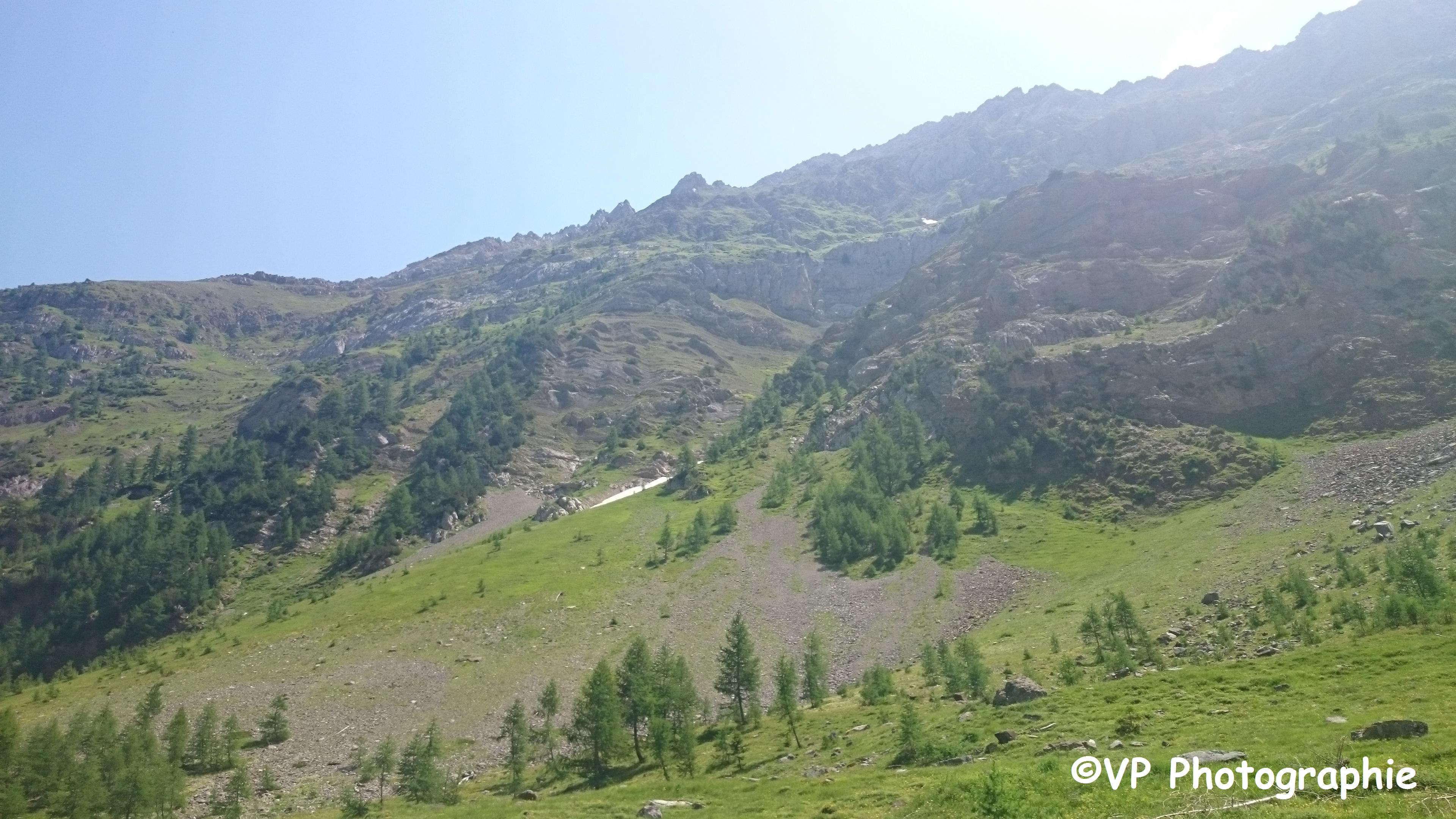 Photo prise depuis Derborence