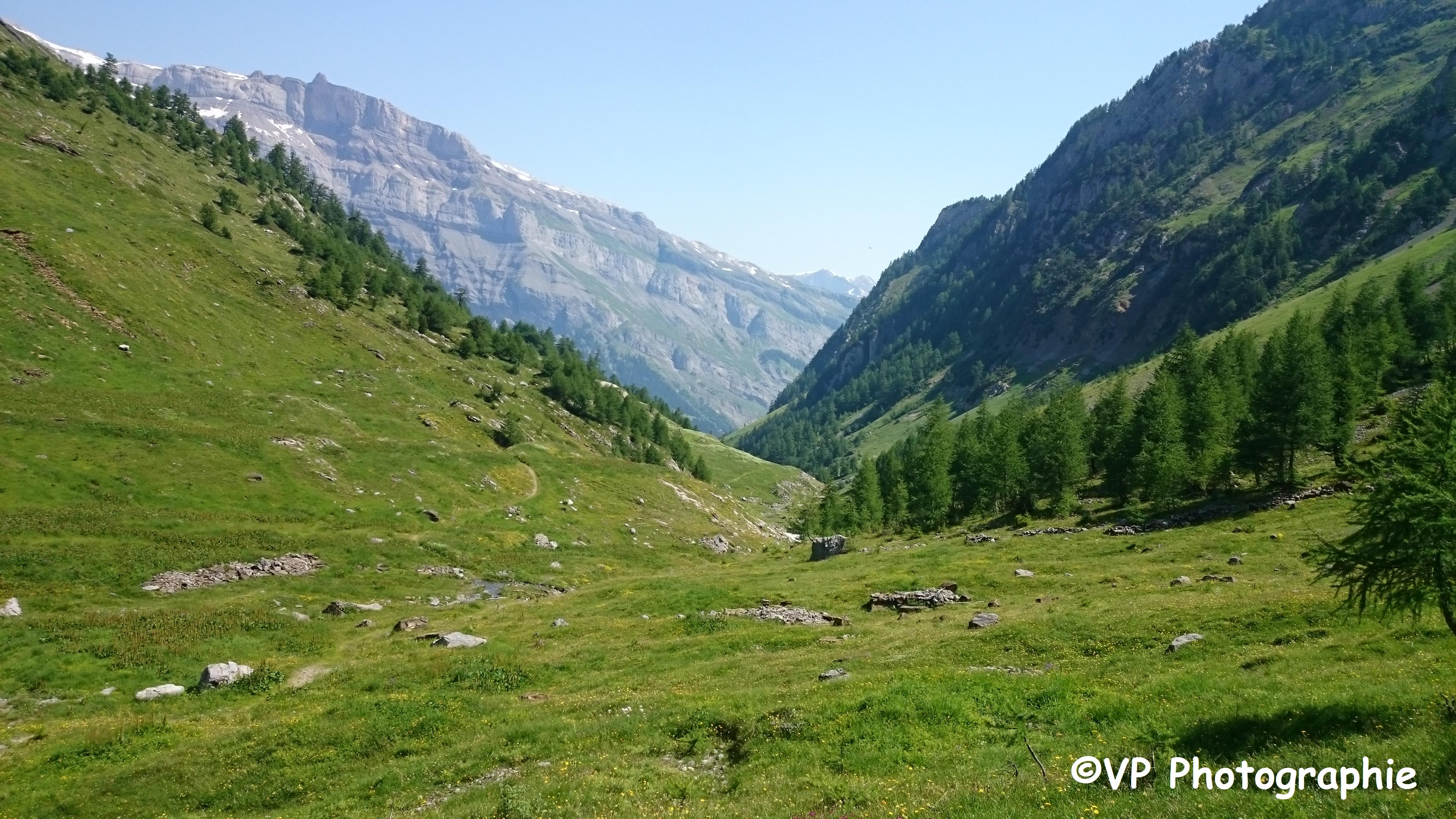 Photo prise depuis Derborence