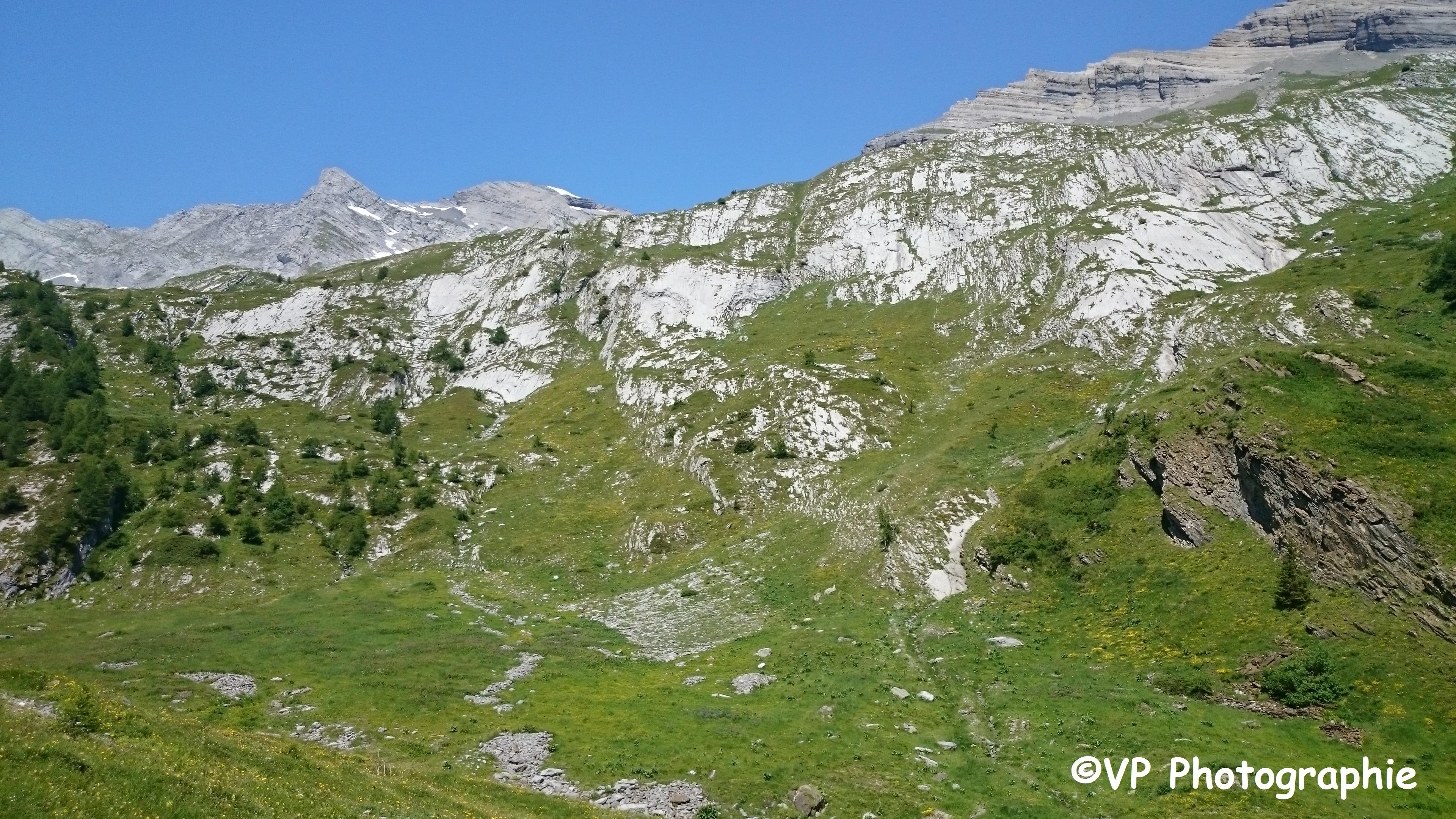 Photo prise depuis Derborence