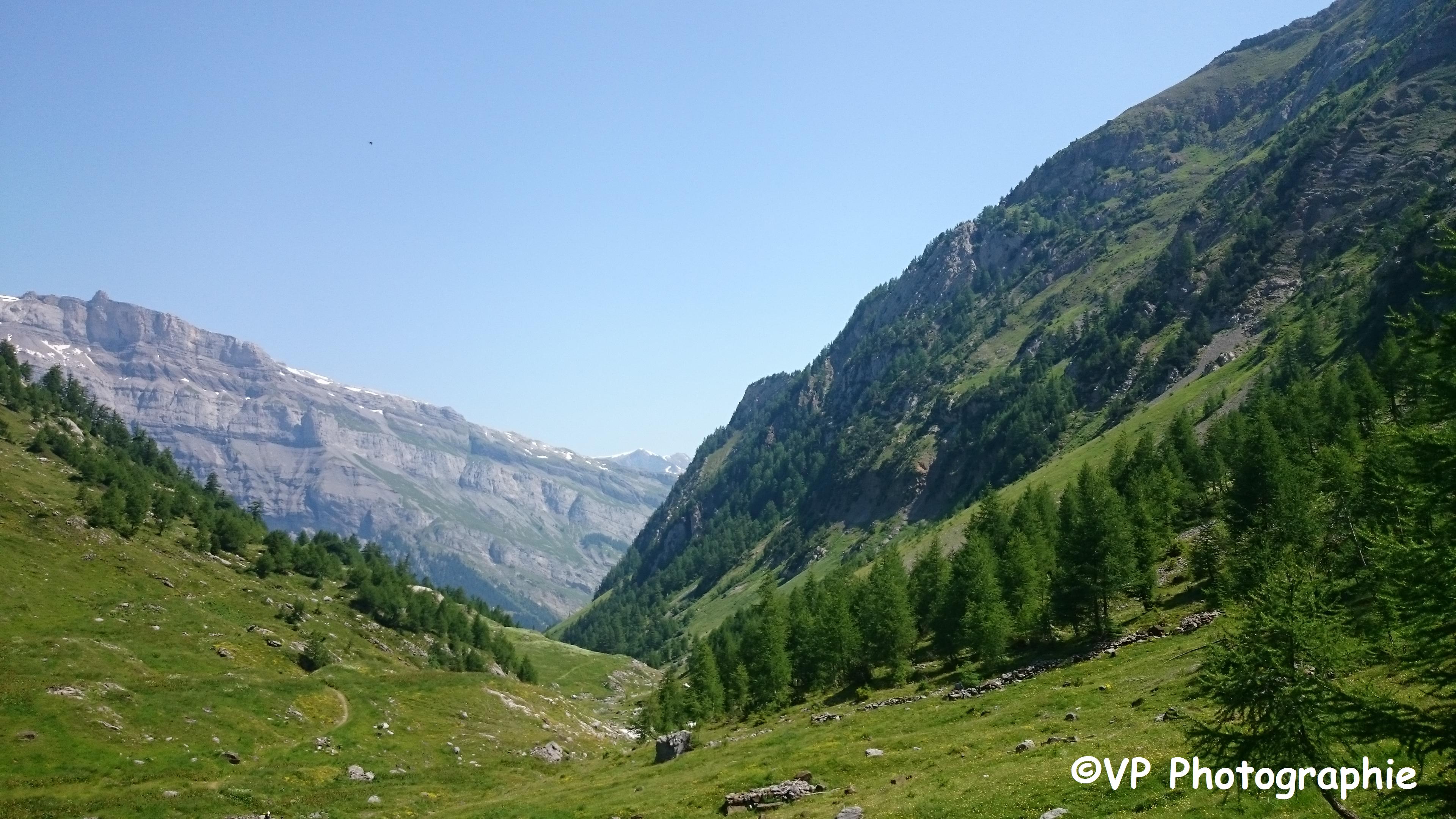 Photo prise depuis Derborence