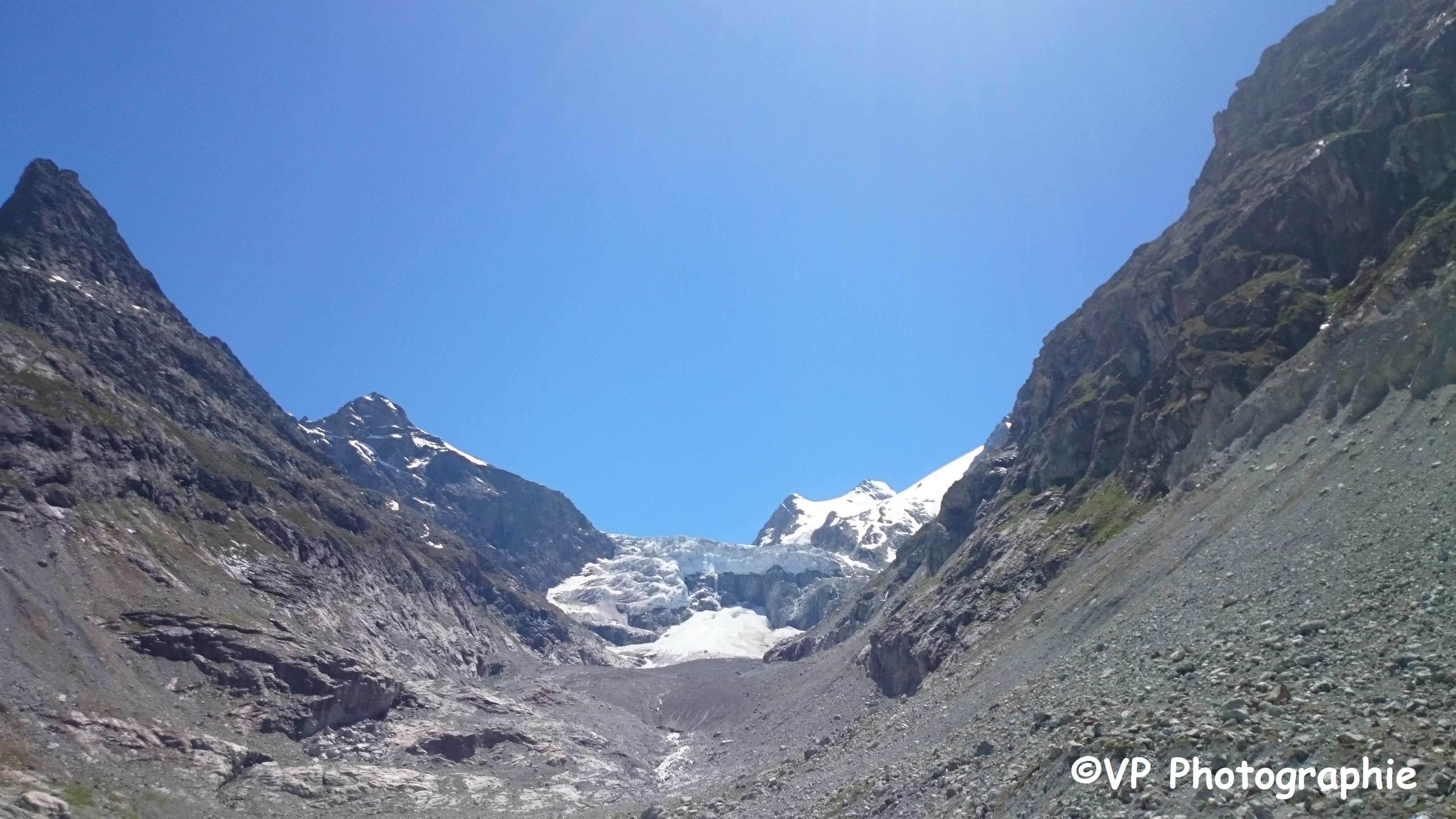 Photo prise depuis Ferpècle